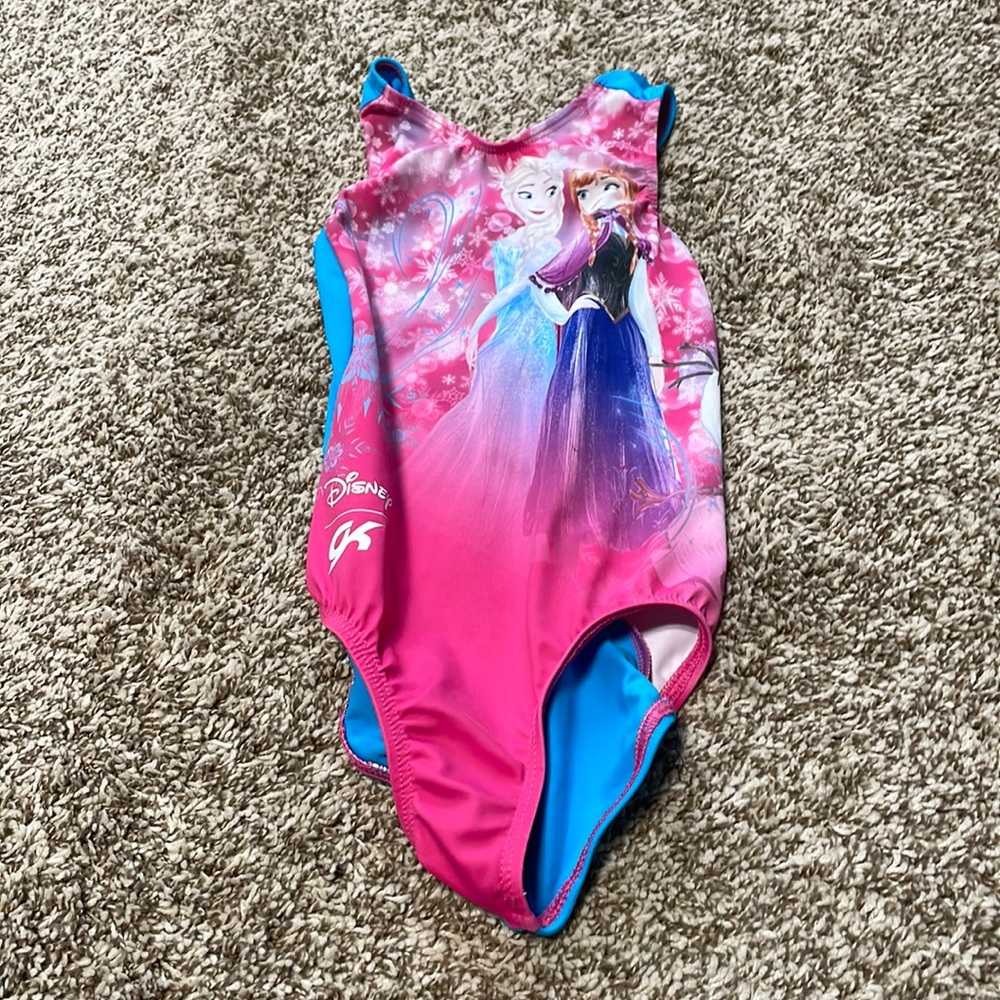 Anna and Elsa leotard